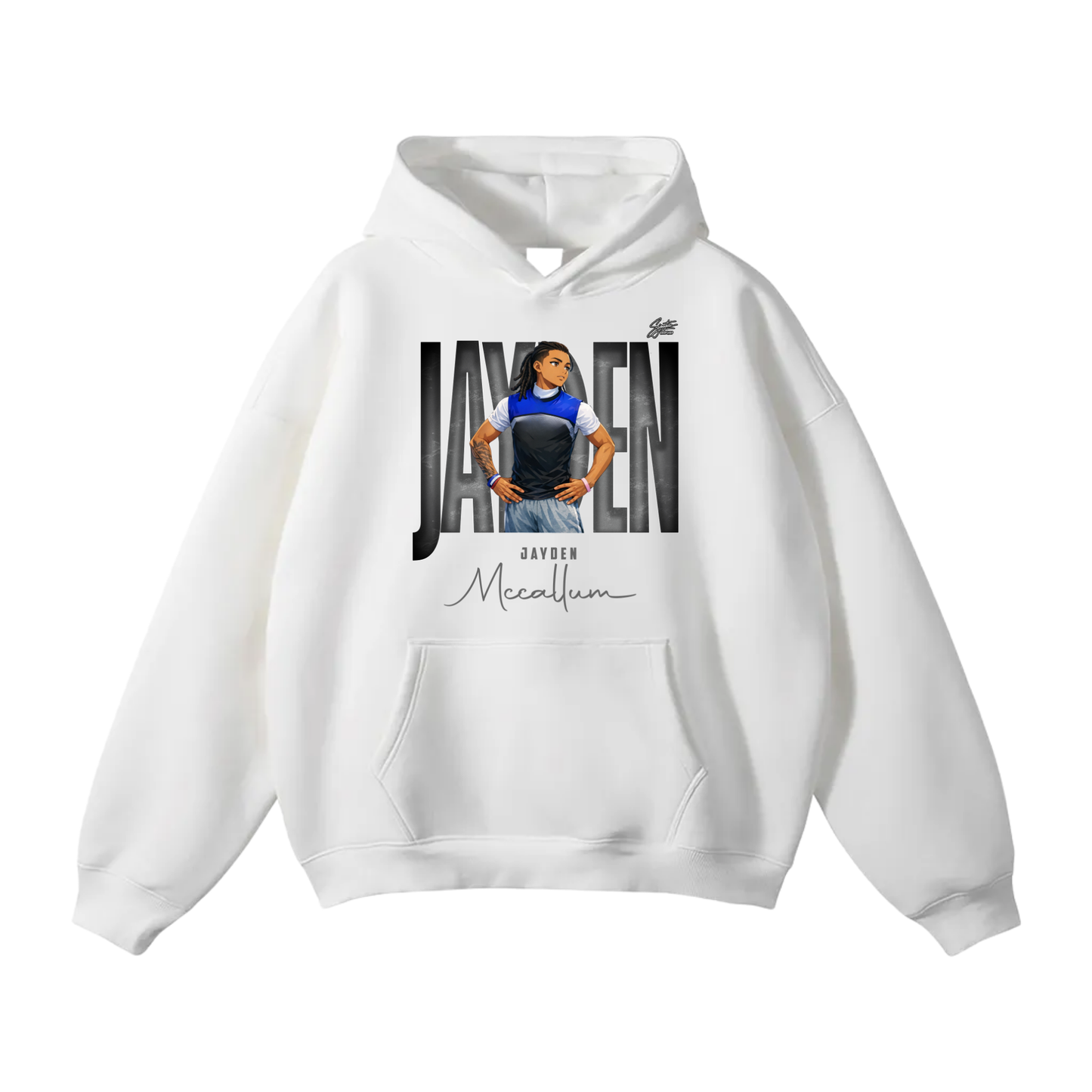 Jayden Mccallum Oversize Fleeced Hoodie