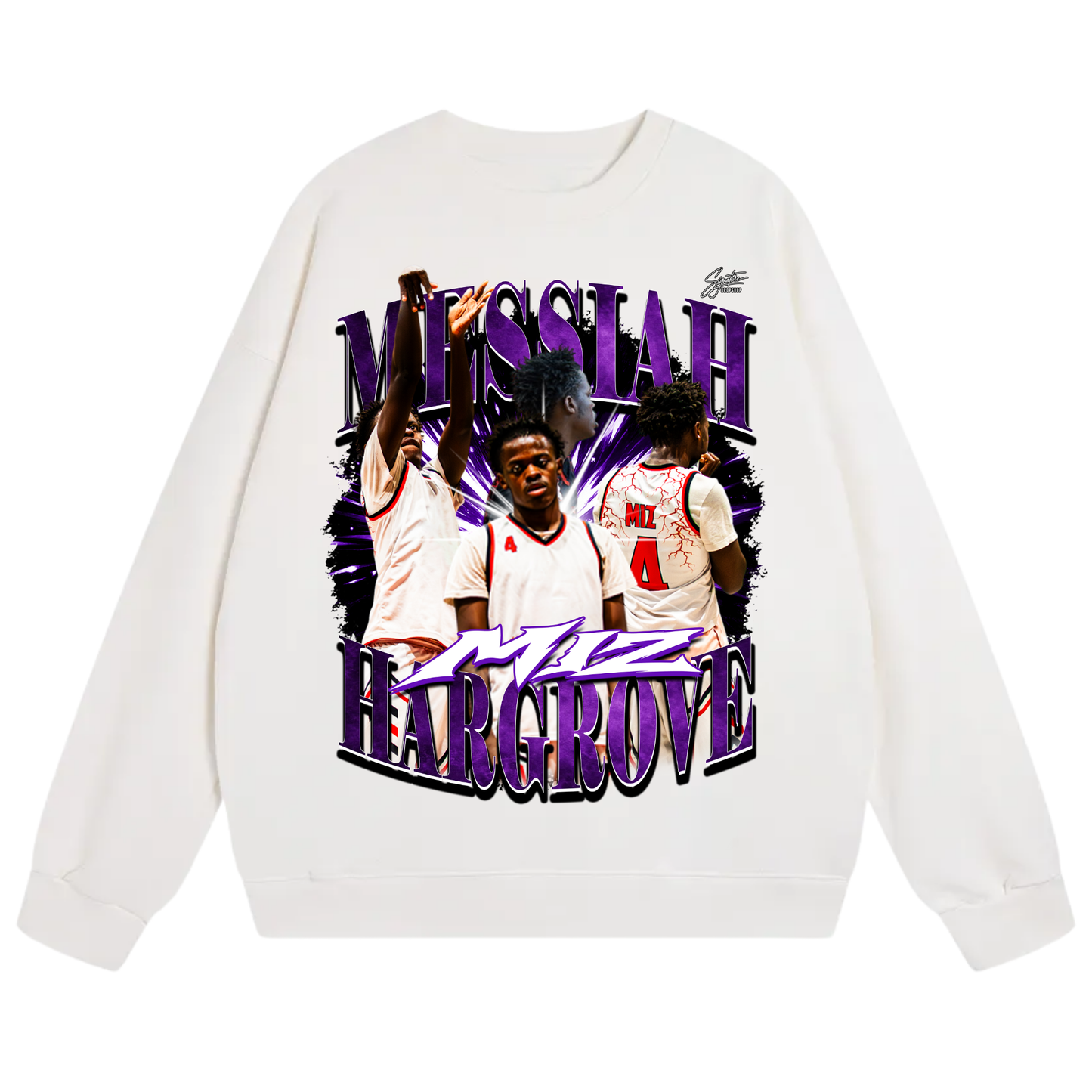 Messiah Hargrove Heavyweight Crewneck Sweatshirt