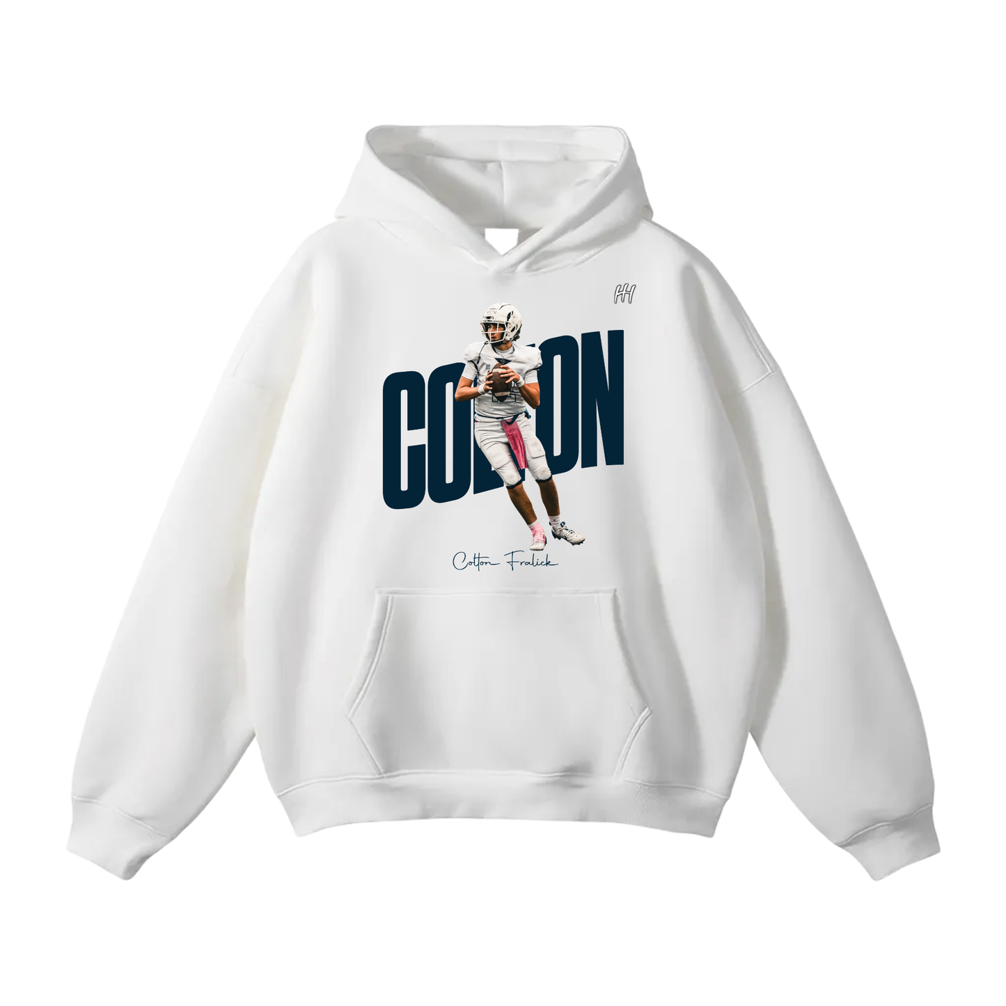 Colton Fralick Oversize Fleeced Hoodie