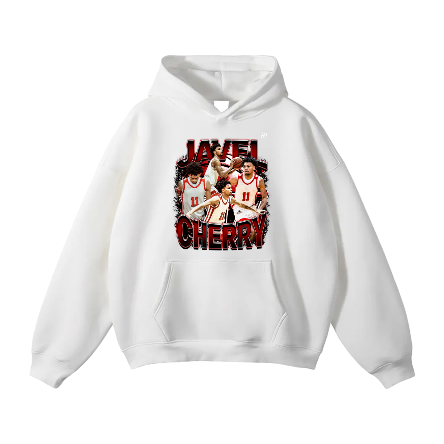 Javel Cherry Oversize Fleeced Hoodie