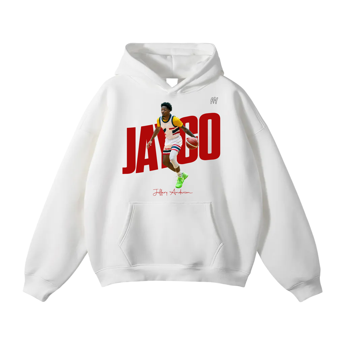 Jeffery Anderson Oversize Fleeced Hoodie
