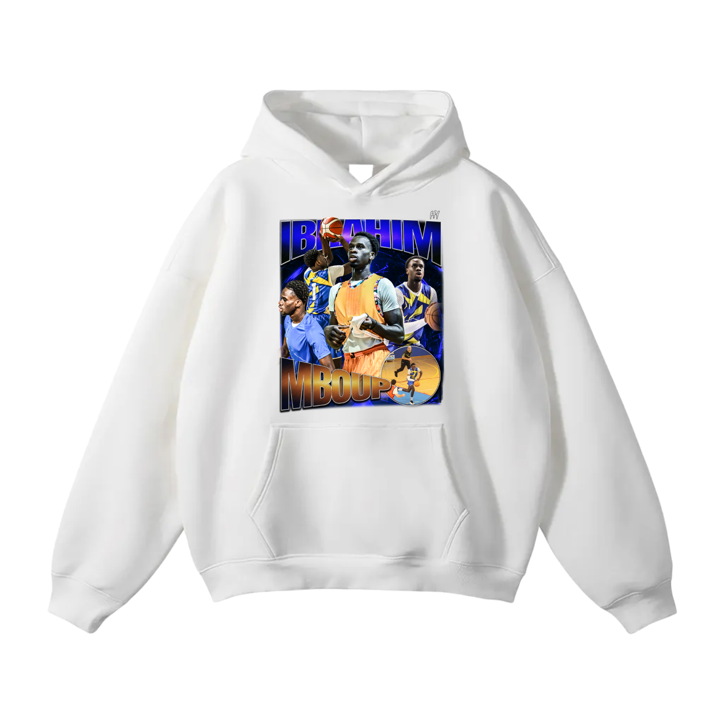 Ibrahim Mboup Oversize Fleeced Hoodie