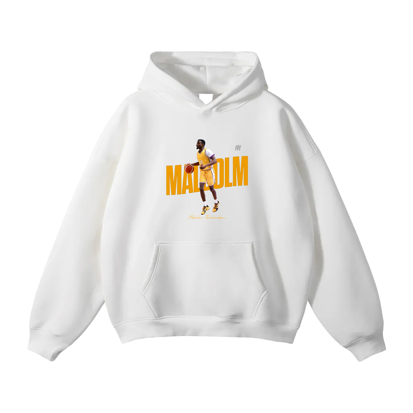 Malcolm Richardson Oversize Fleeced Hoodie