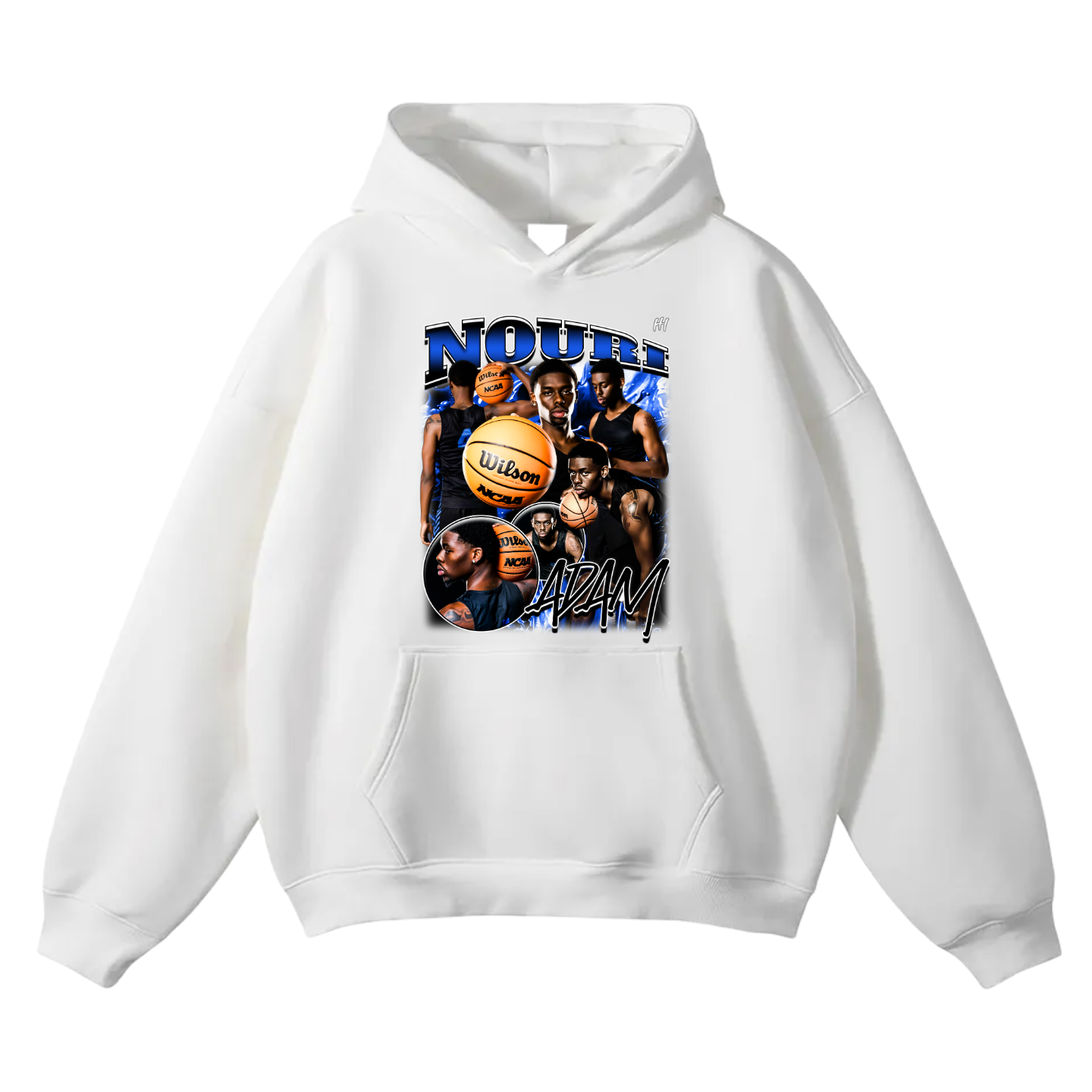 Nouri Adam Oversize Fleeced Hoodie