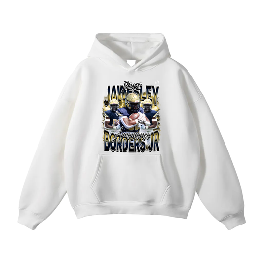 JaWesley Arromoneo Borders Jr Oversize Fleeced Hoodie