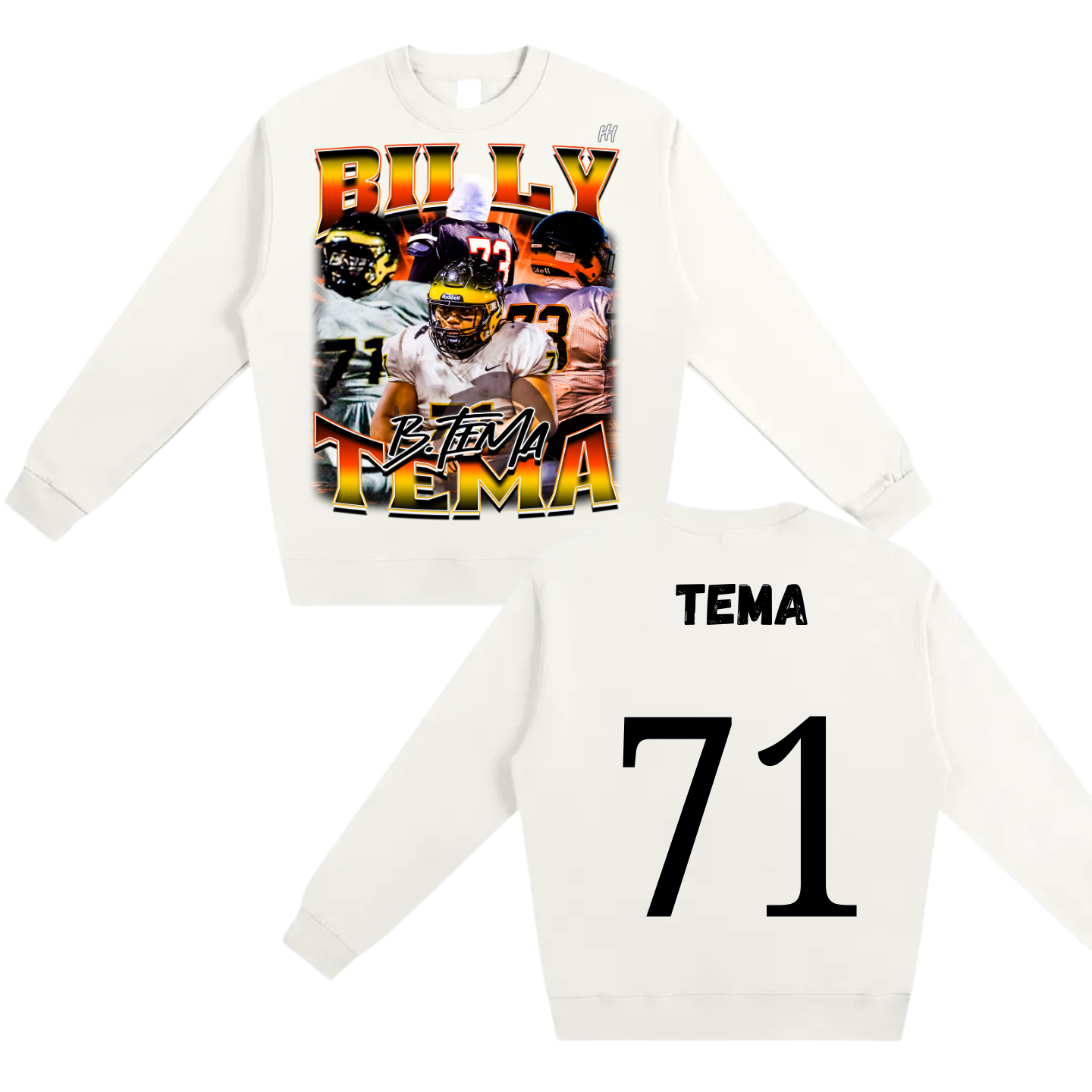 Billy Tema Heavyweight Crewneck Sweatshirt