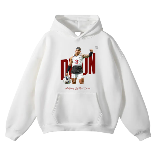 Anthony La'Mar Dixon Oversize Fleeced Hoodie
