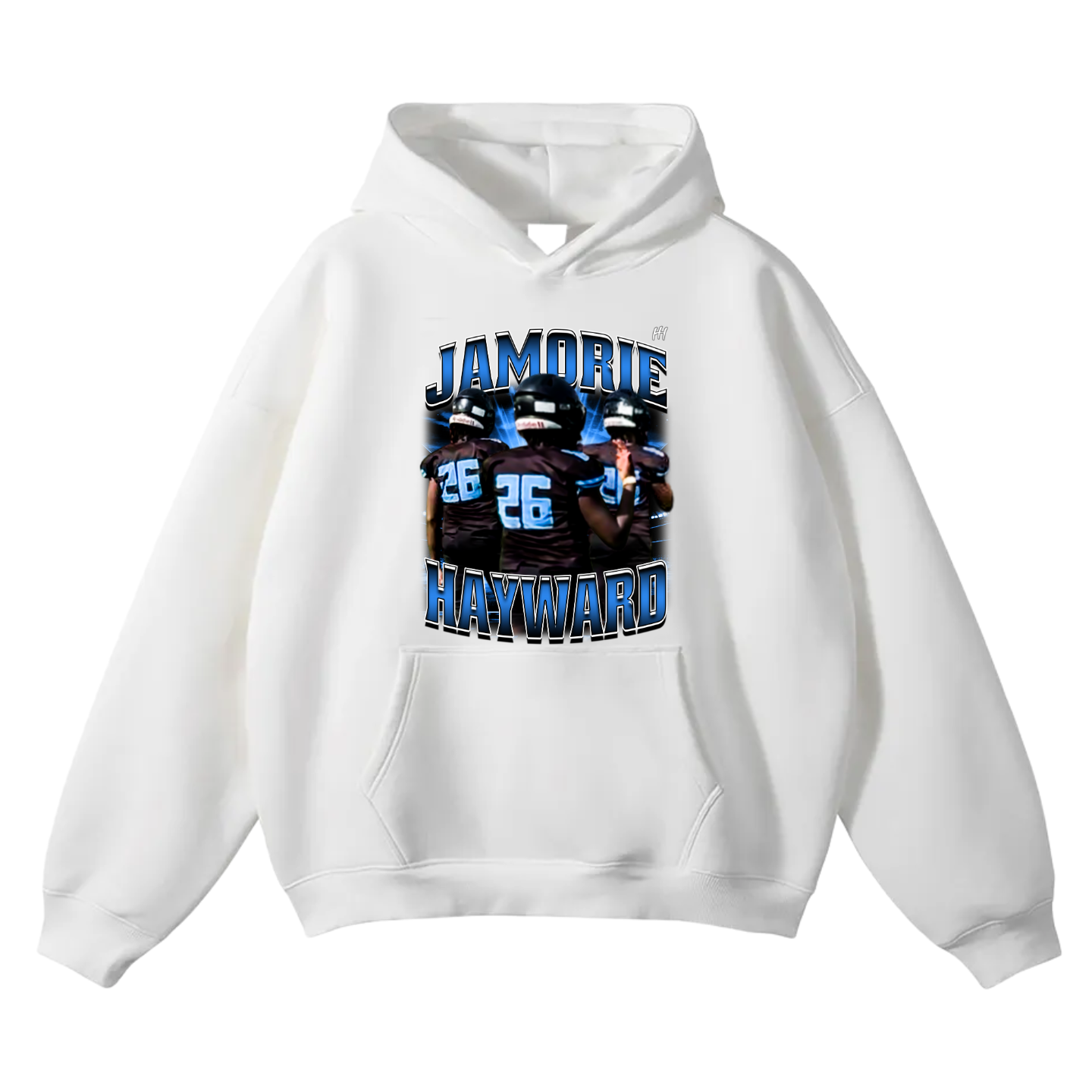Jamorie Hayward Oversize Fleeced Hoodie