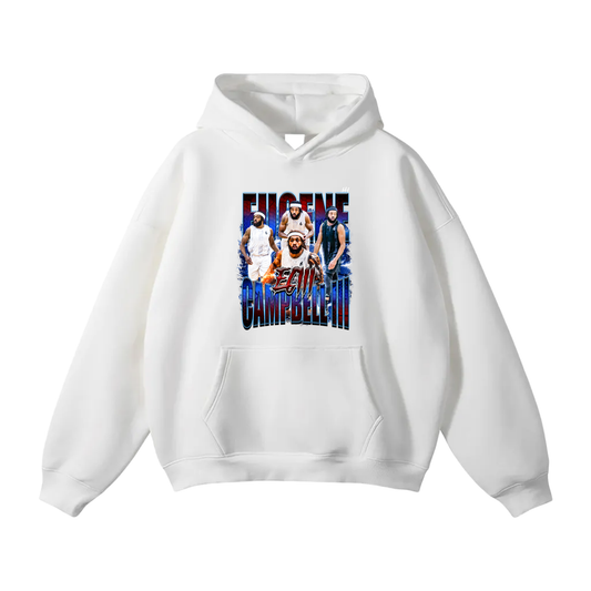 Eugene Campbell III Oversize Fleeced Hoodie