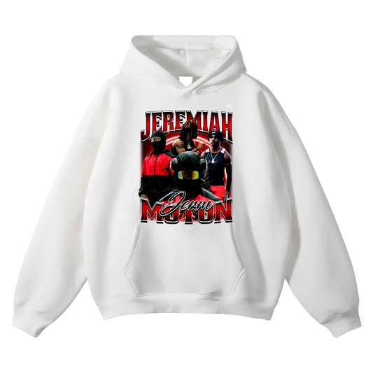 Jeremiah Moton Oversize Fleeced Hoodie