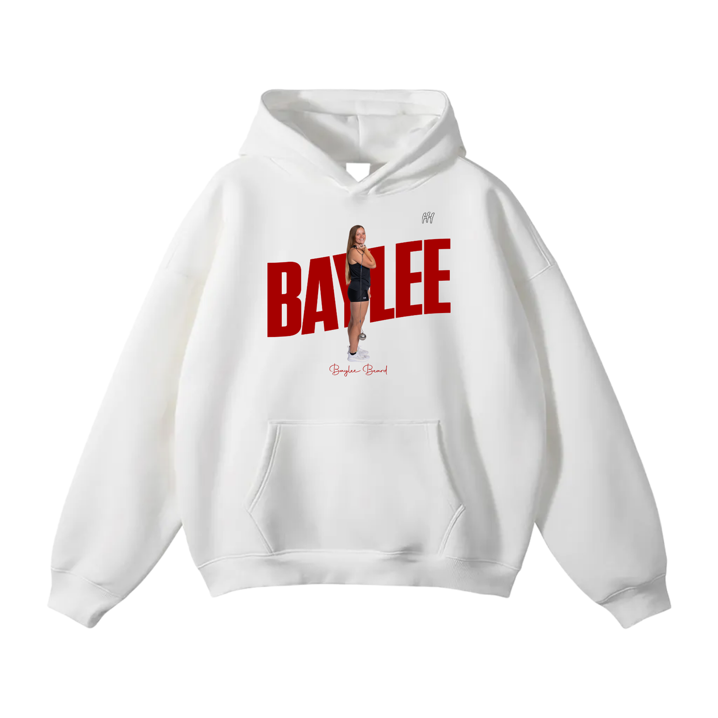 Baylee Beard Oversize Fleeced Hoodie