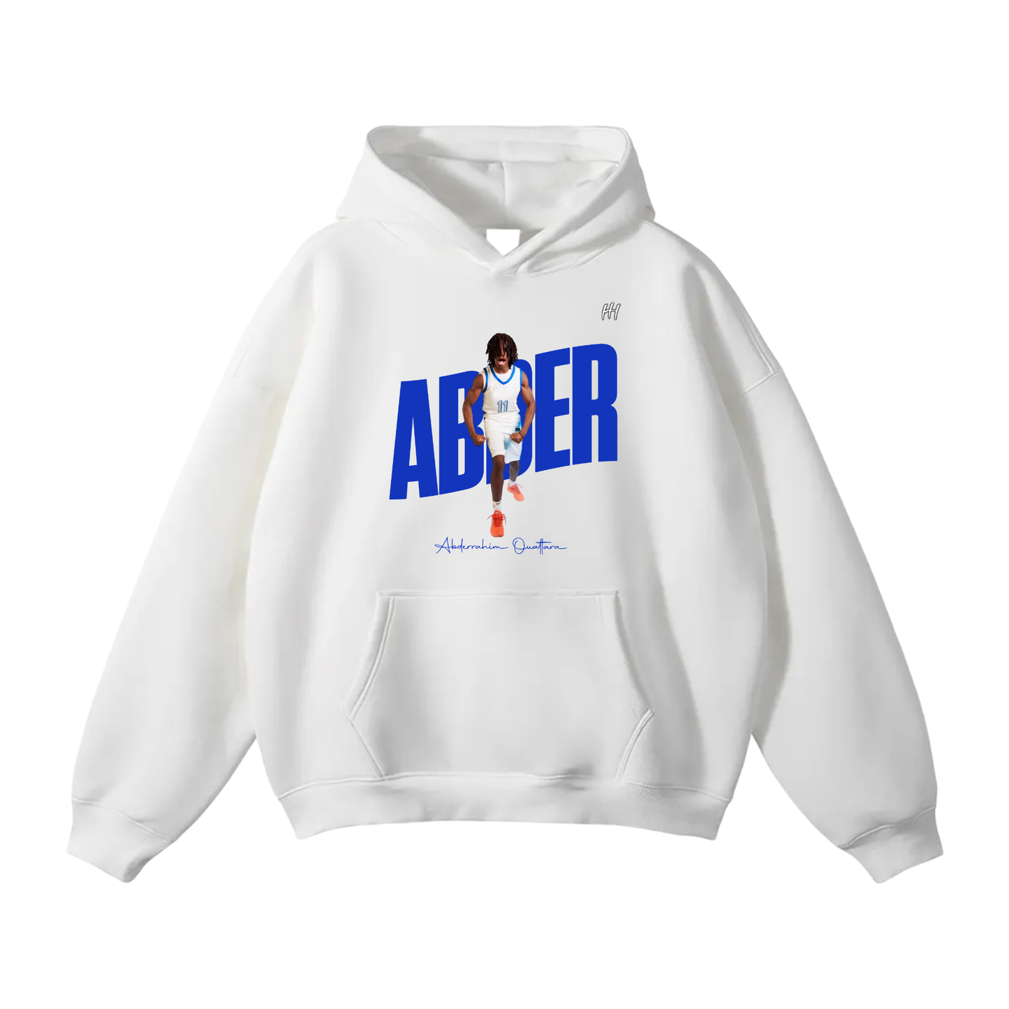 Abderrahim Ouattara Oversize Fleeced Hoodie