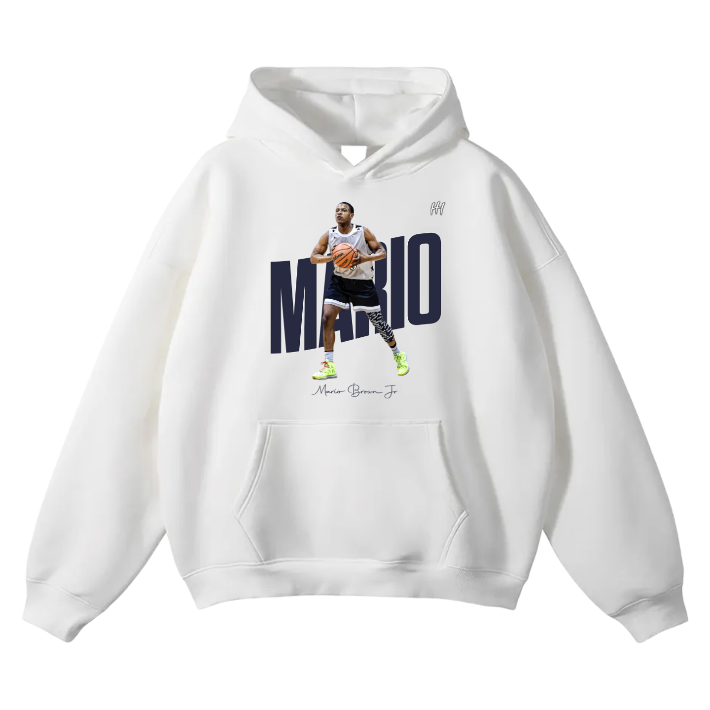 Mario Brown JR Oversize Fleeced Hoodie