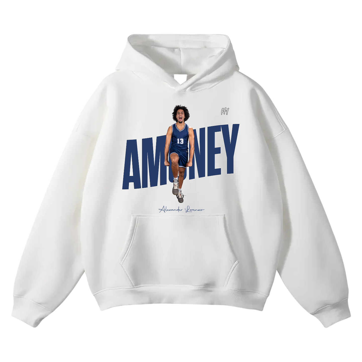 Alexander Lorenzo Oversize Fleeced Hoodie