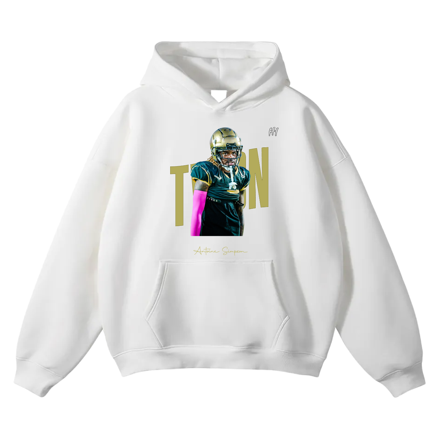Antoine Simpson Oversize Fleeced Hoodie