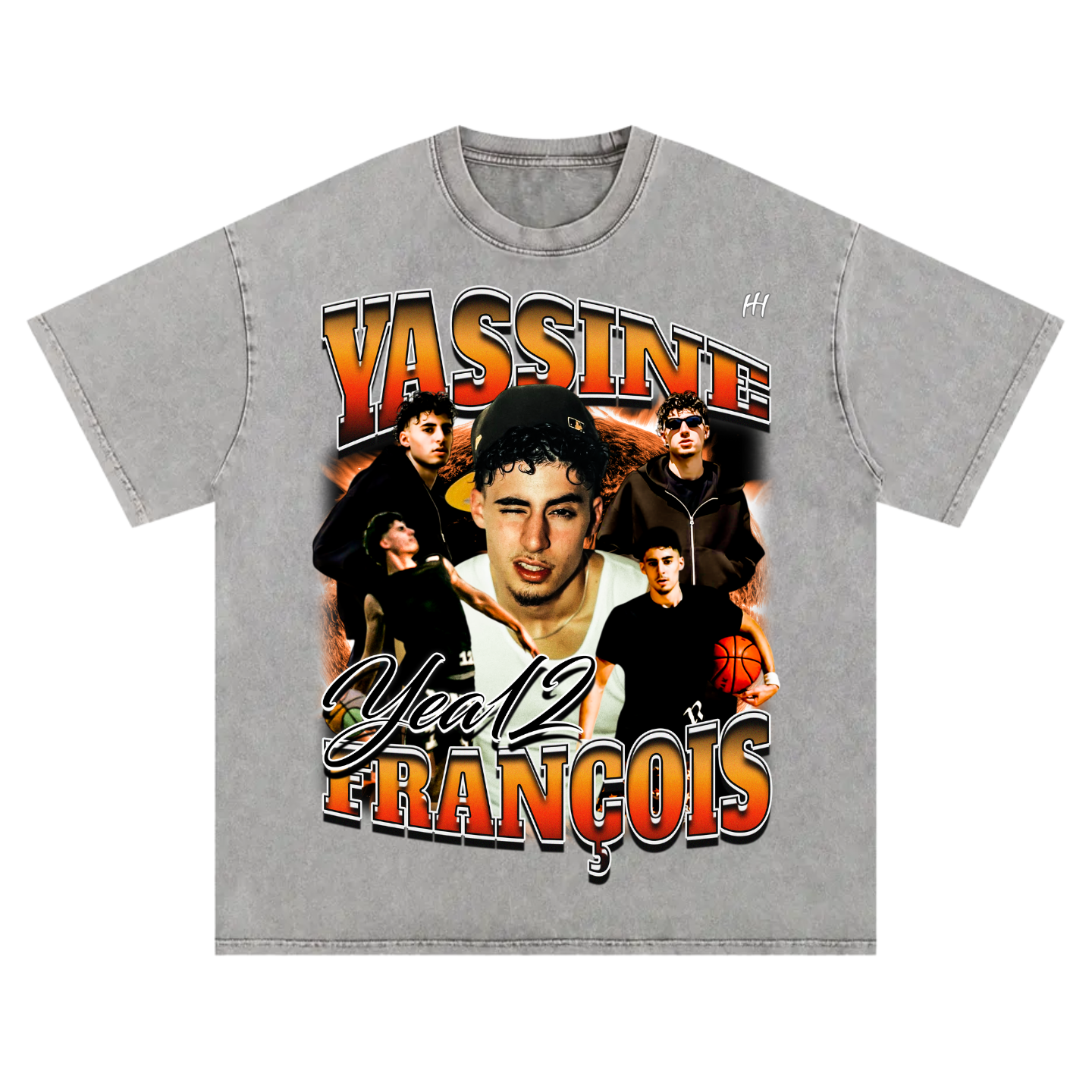 Yassine François Heavyweight Oversized T-shirt