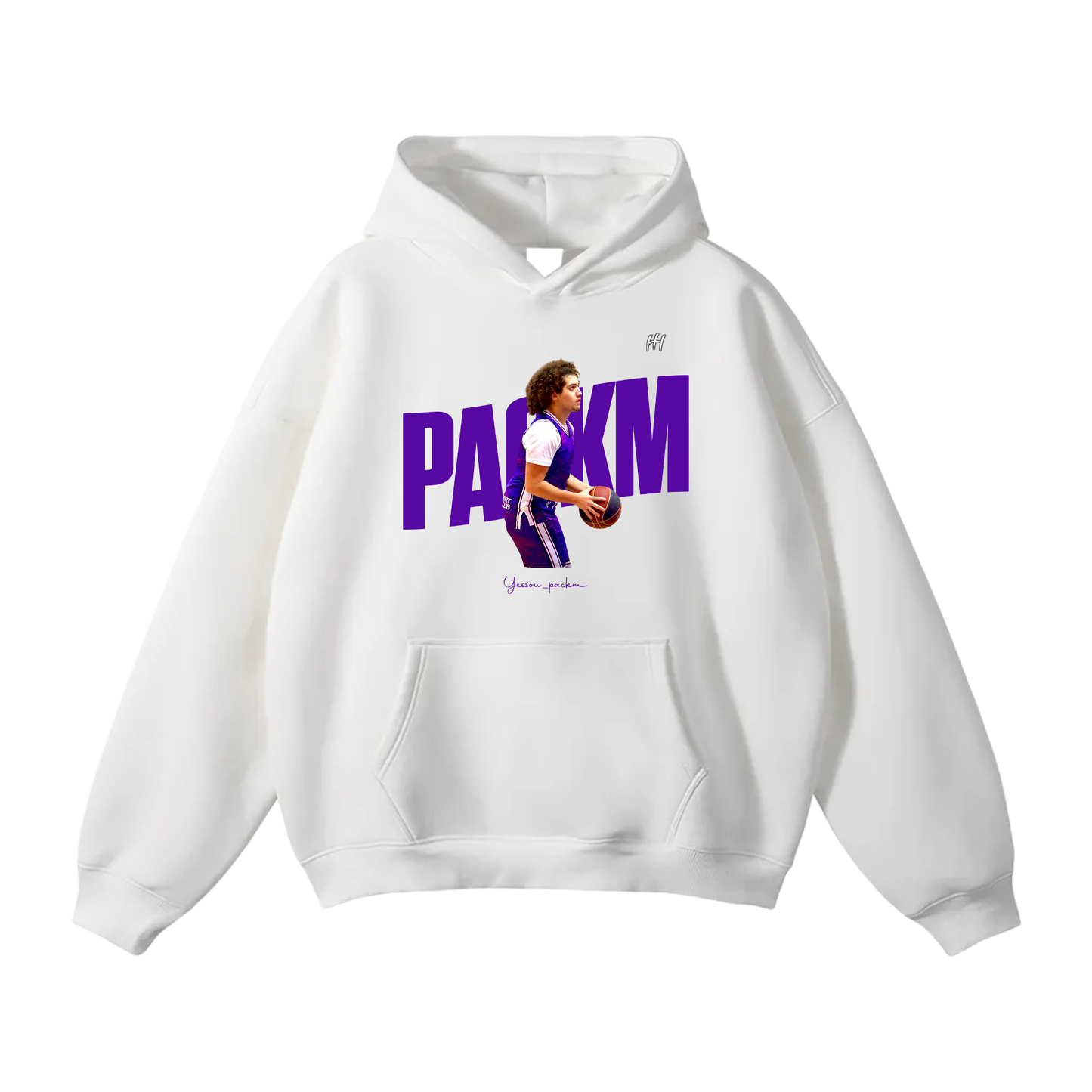 Yessou_Packm Oversize Fleeced Hoodie