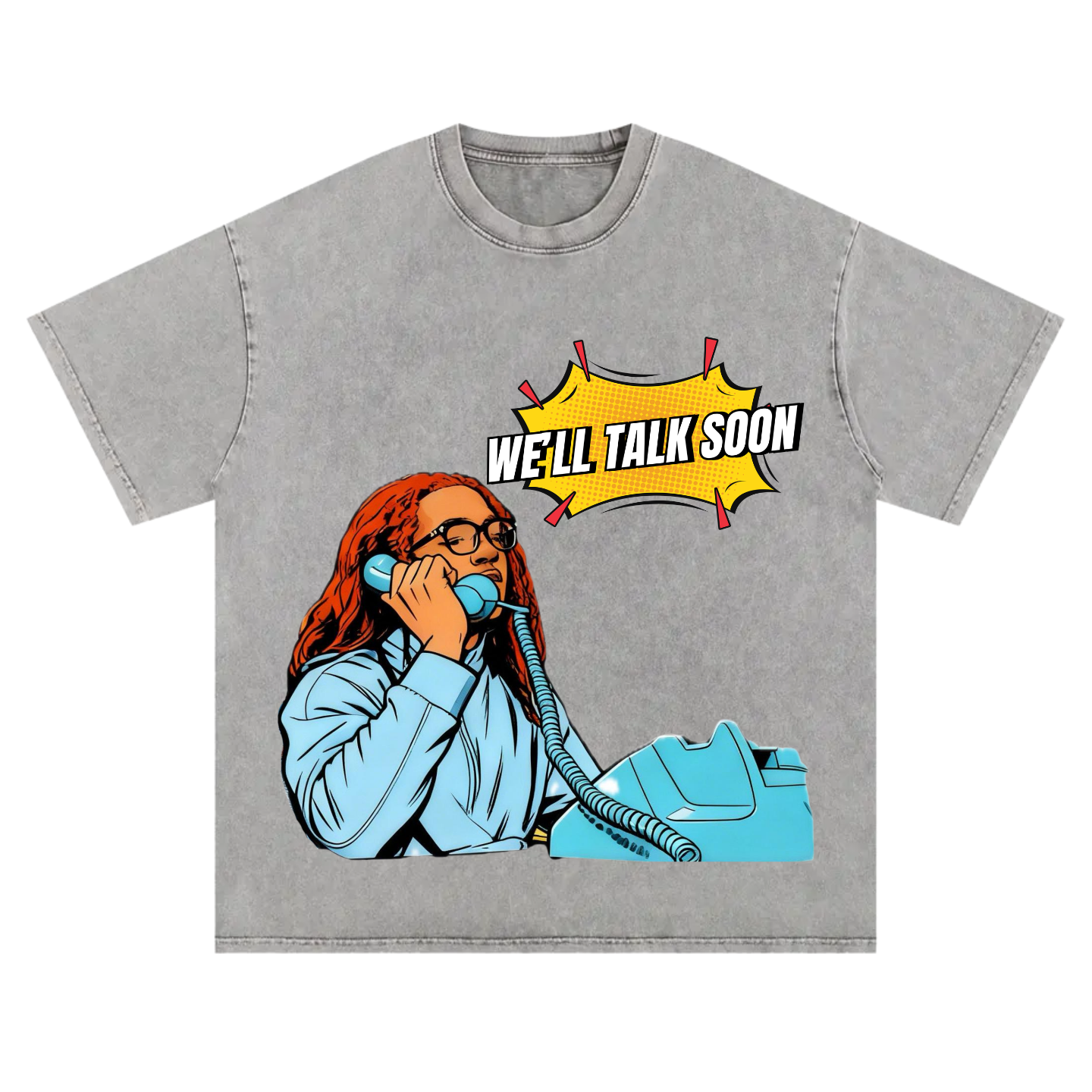 Ethan Royal Oversized T-shirt