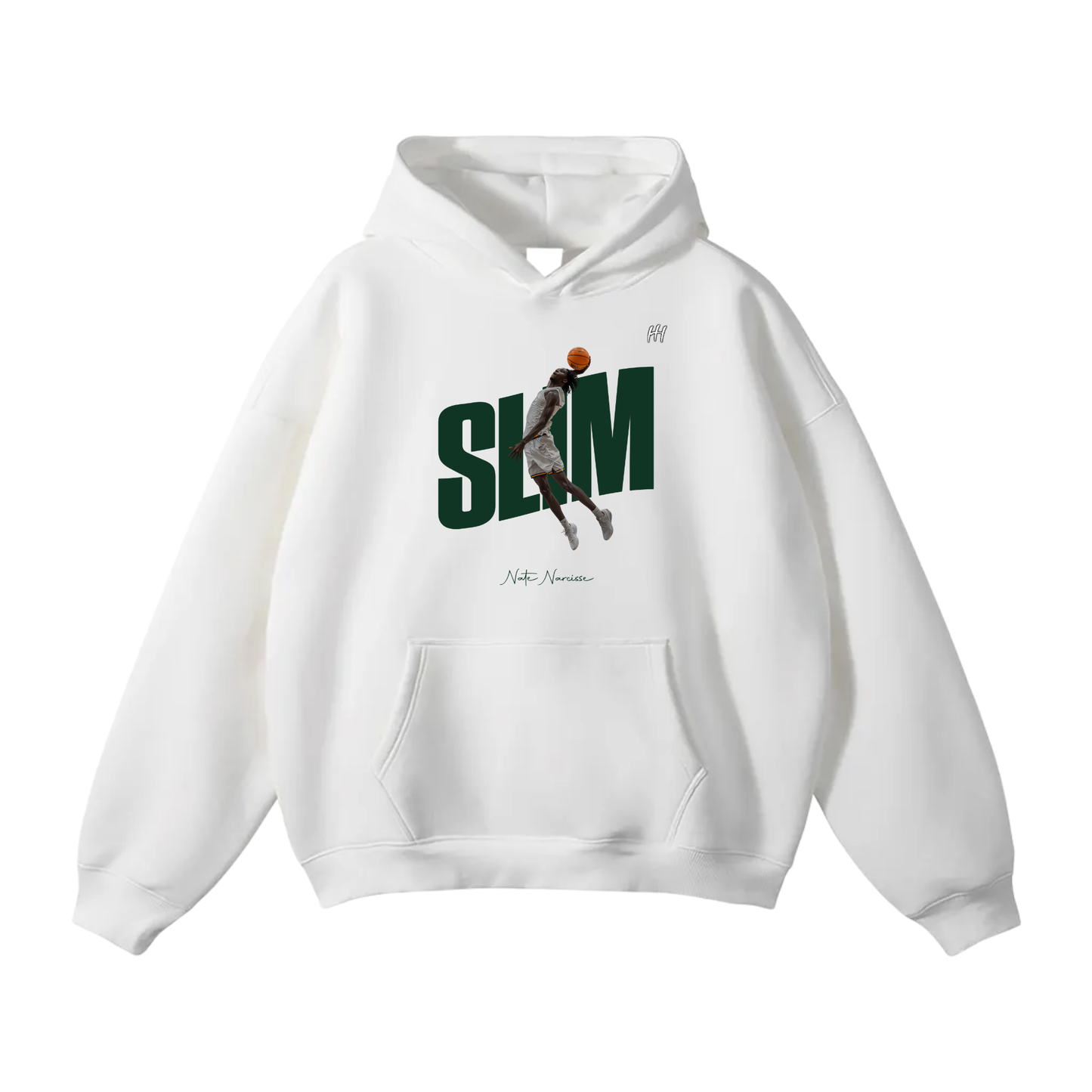 Nate Narcisse Oversize Fleeced Hoodie