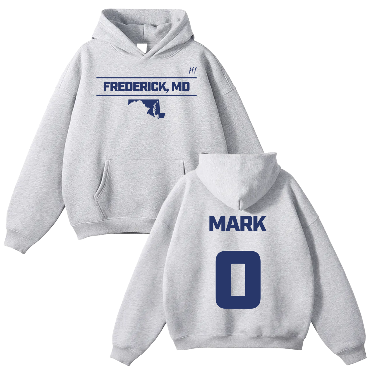 Latrell Mark Oversize Fleeced Hoodie