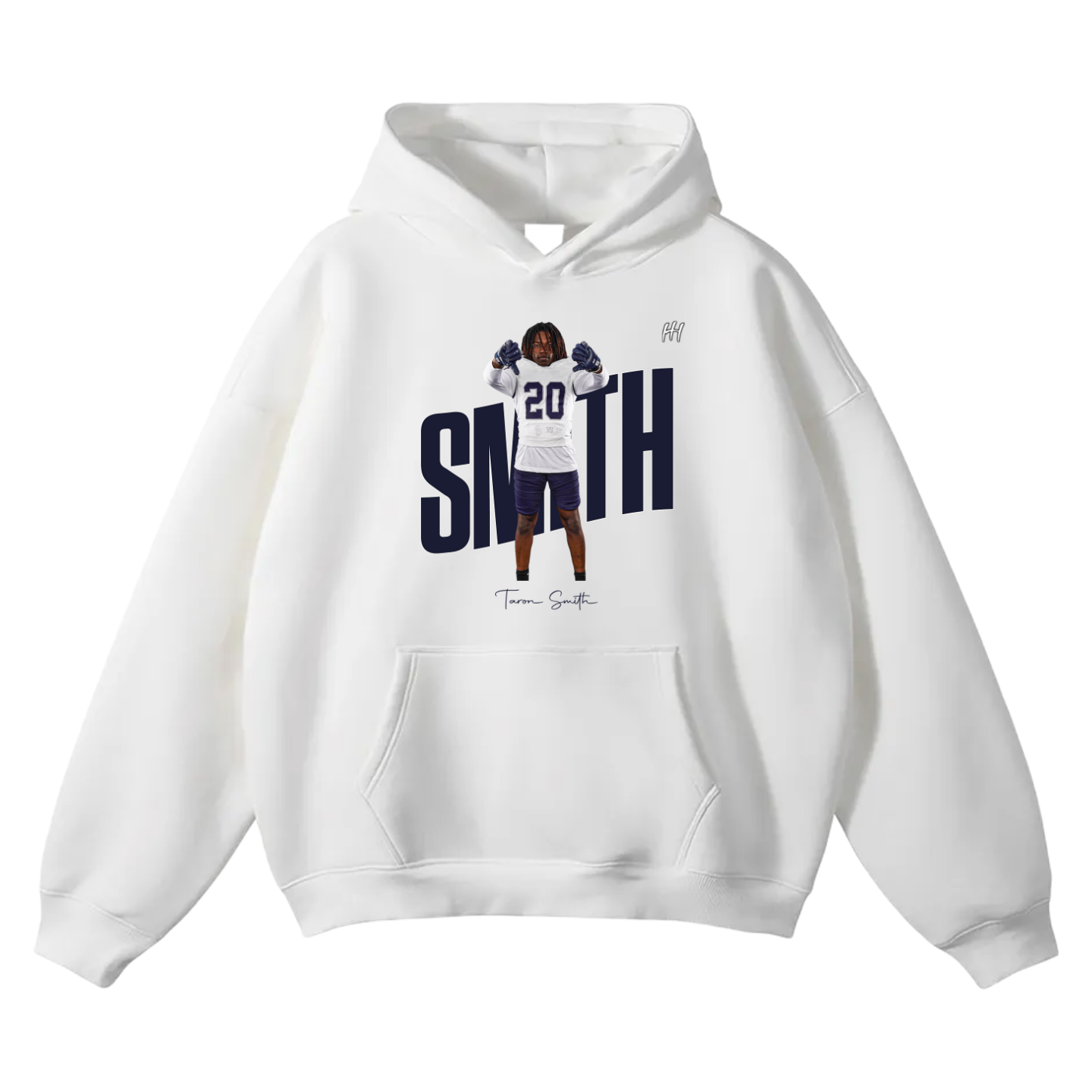 Taron Smith Oversize Fleeced Hoodie