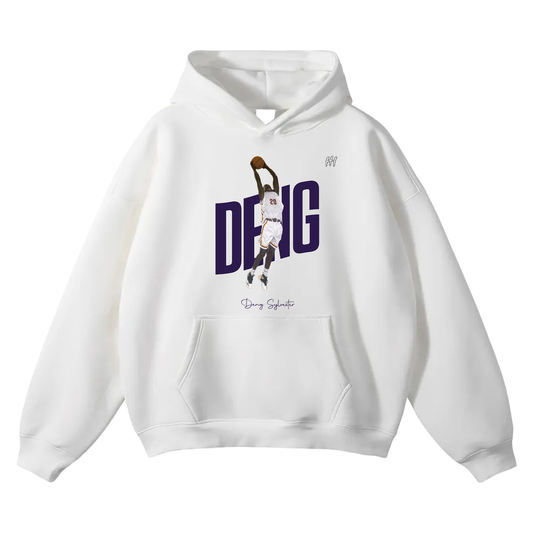 Deng Sylvester Oversize Fleeced Hoodie