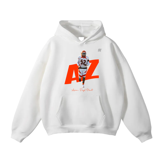 Azion Floyd Plant Oversize Fleeced Hoodie