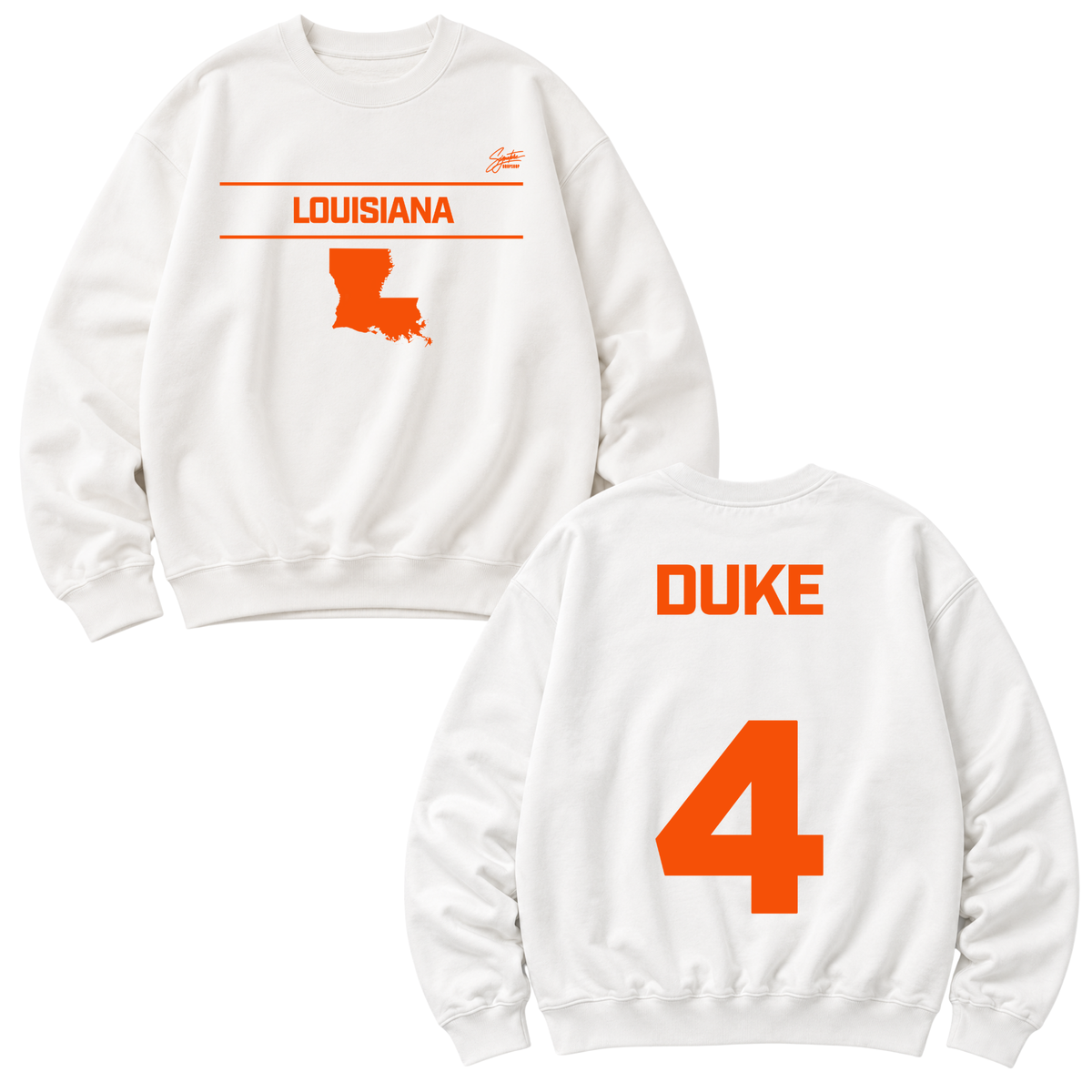 Duke Battiste Heavyweight Crewneck Sweatshirt
