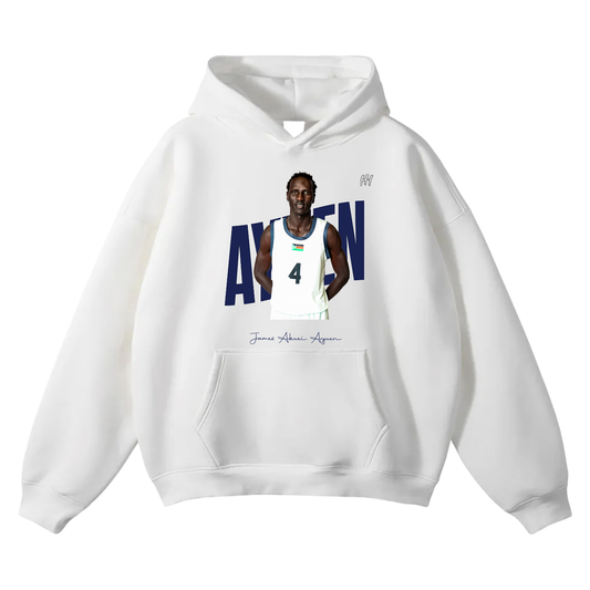 Akuei Ayuen Oversize Fleeced Hoodie