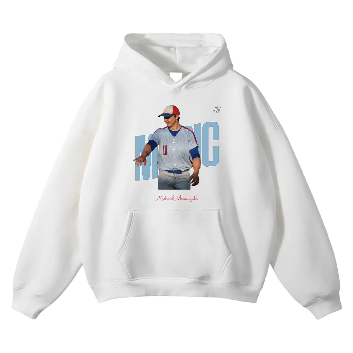 Michael Massengill Oversize Fleeced Hoodie