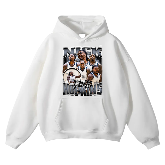 Nick Hopkins Oversize Fleeced Hoodie