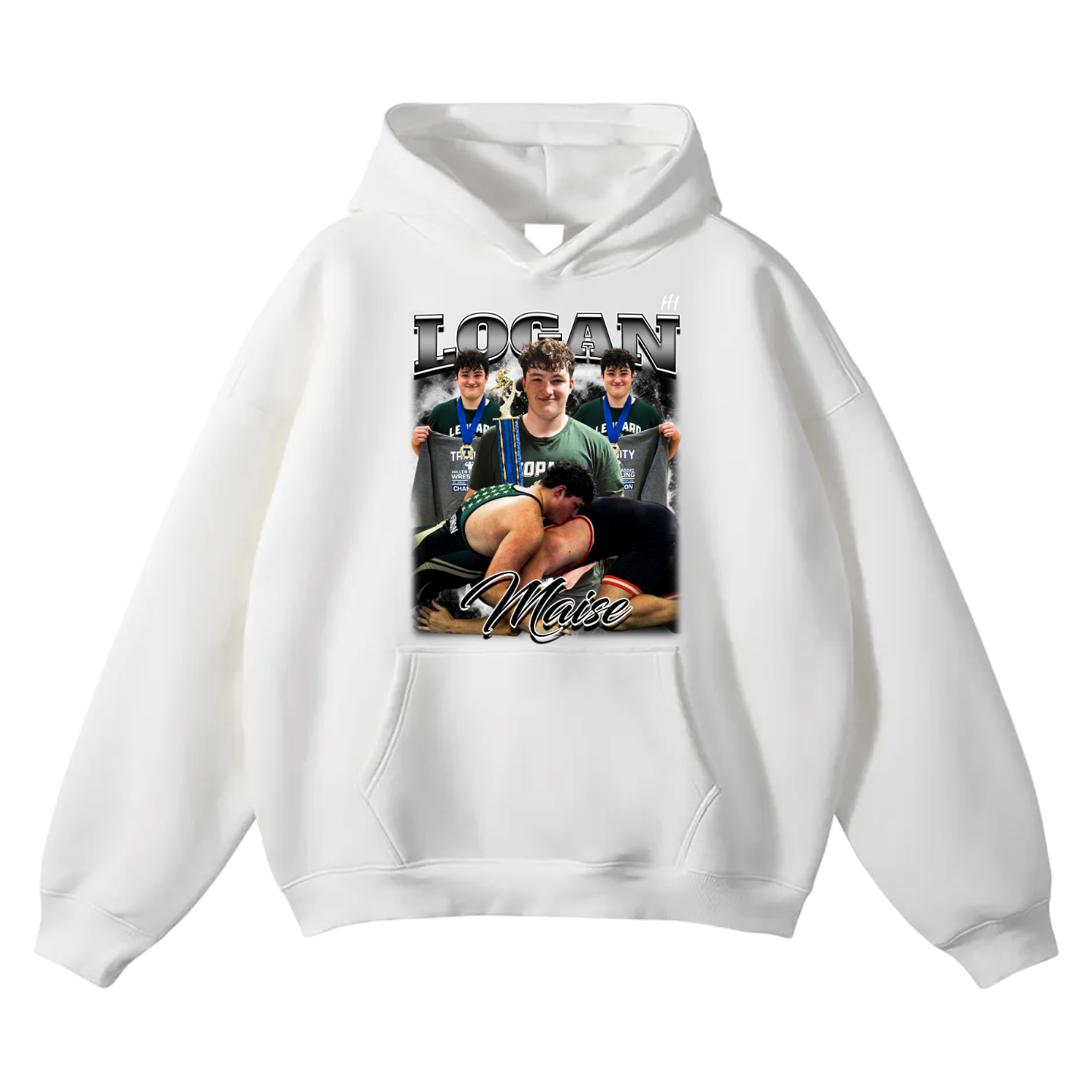Logan Maise Oversize Fleeced Hoodie