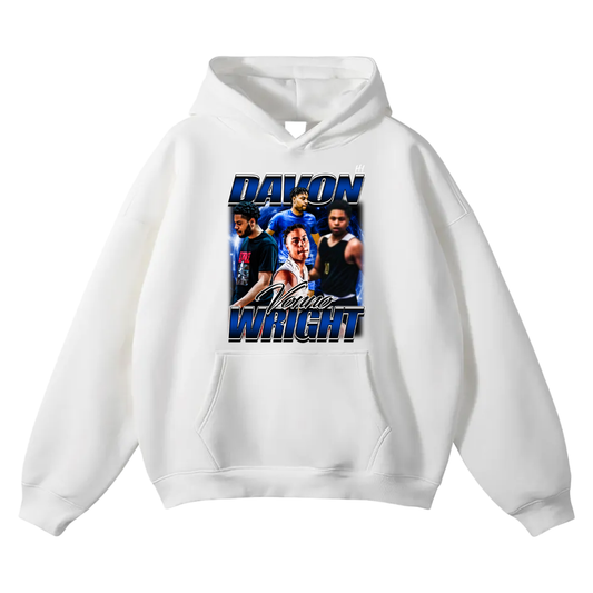Davon Wright Oversize Fleeced Hoodie