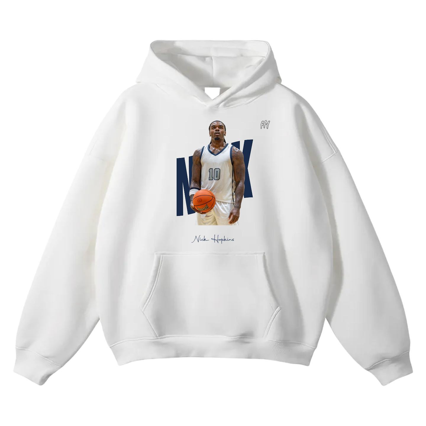Nick Hopkins Oversize Fleeced Hoodie