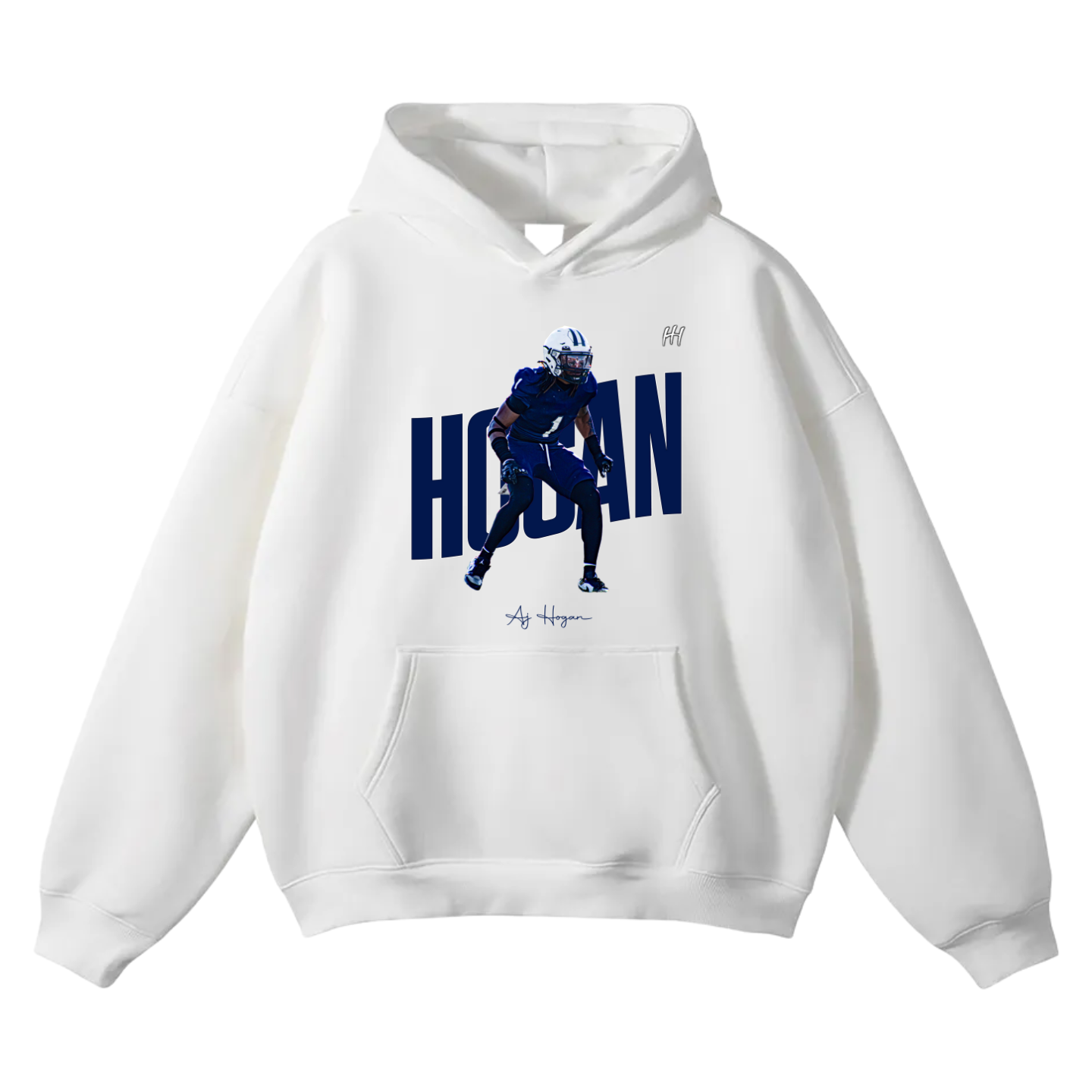 Aj Hogan Oversize Fleeced Hoodie