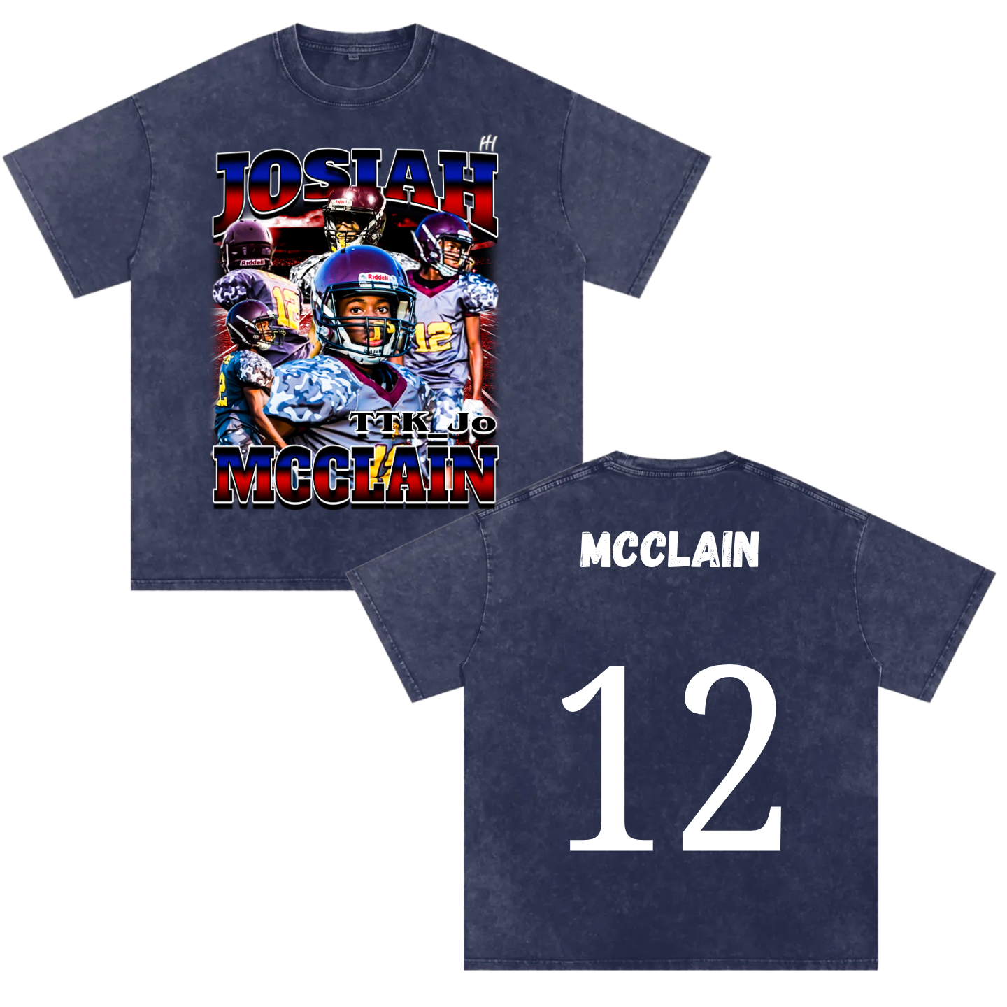 Josiah Mcclain Heavyweight Oversized T-shirt