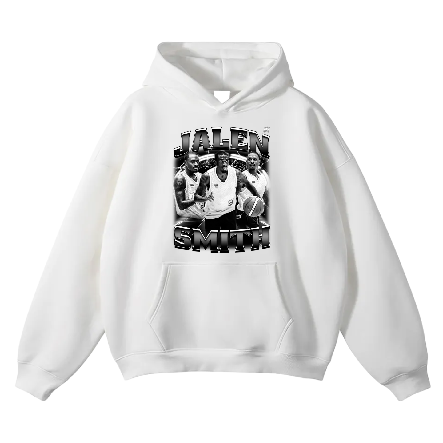 Jalen Smith Oversize Fleeced Hoodie
