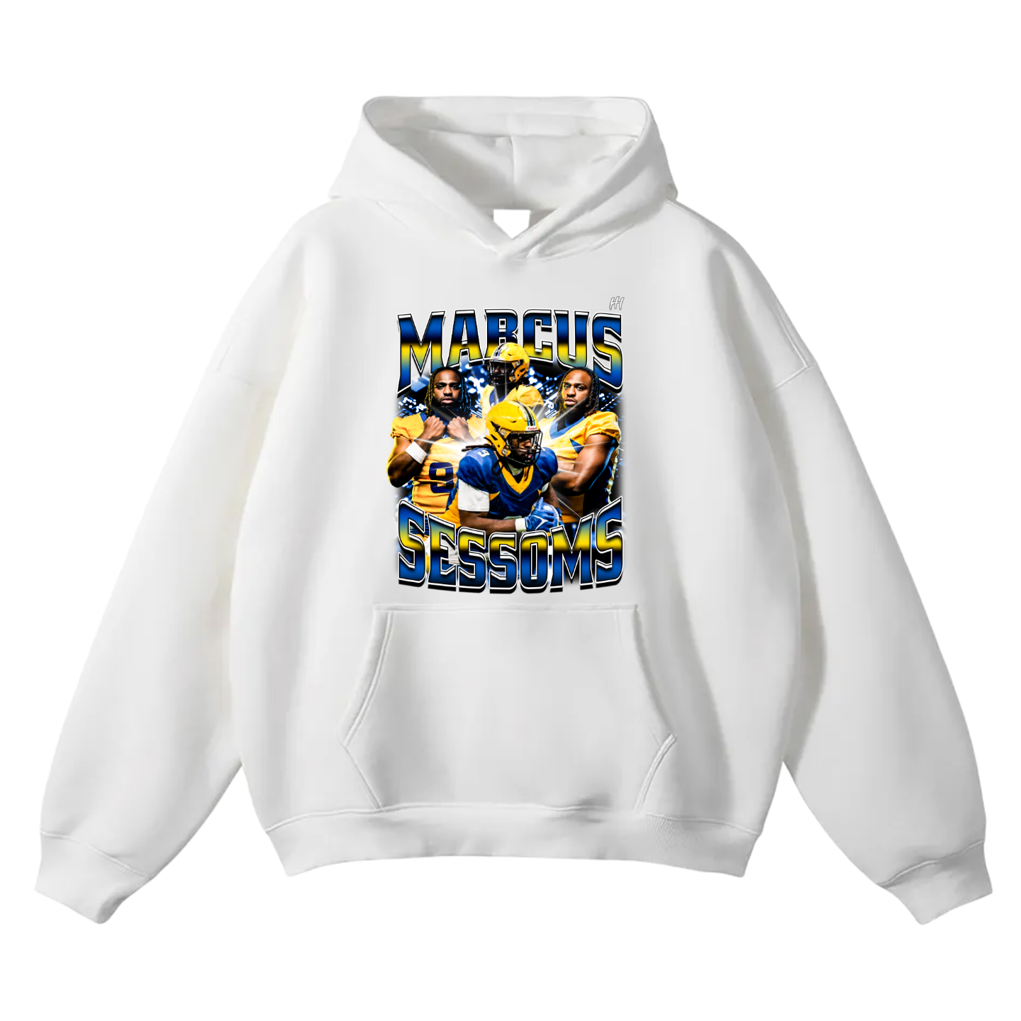 Marcus Sessoms Oversize Fleeced Hoodie