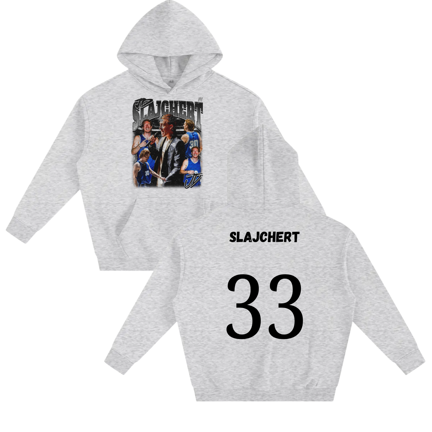 JD Slajchert Oversize Fleeced Hoodie
