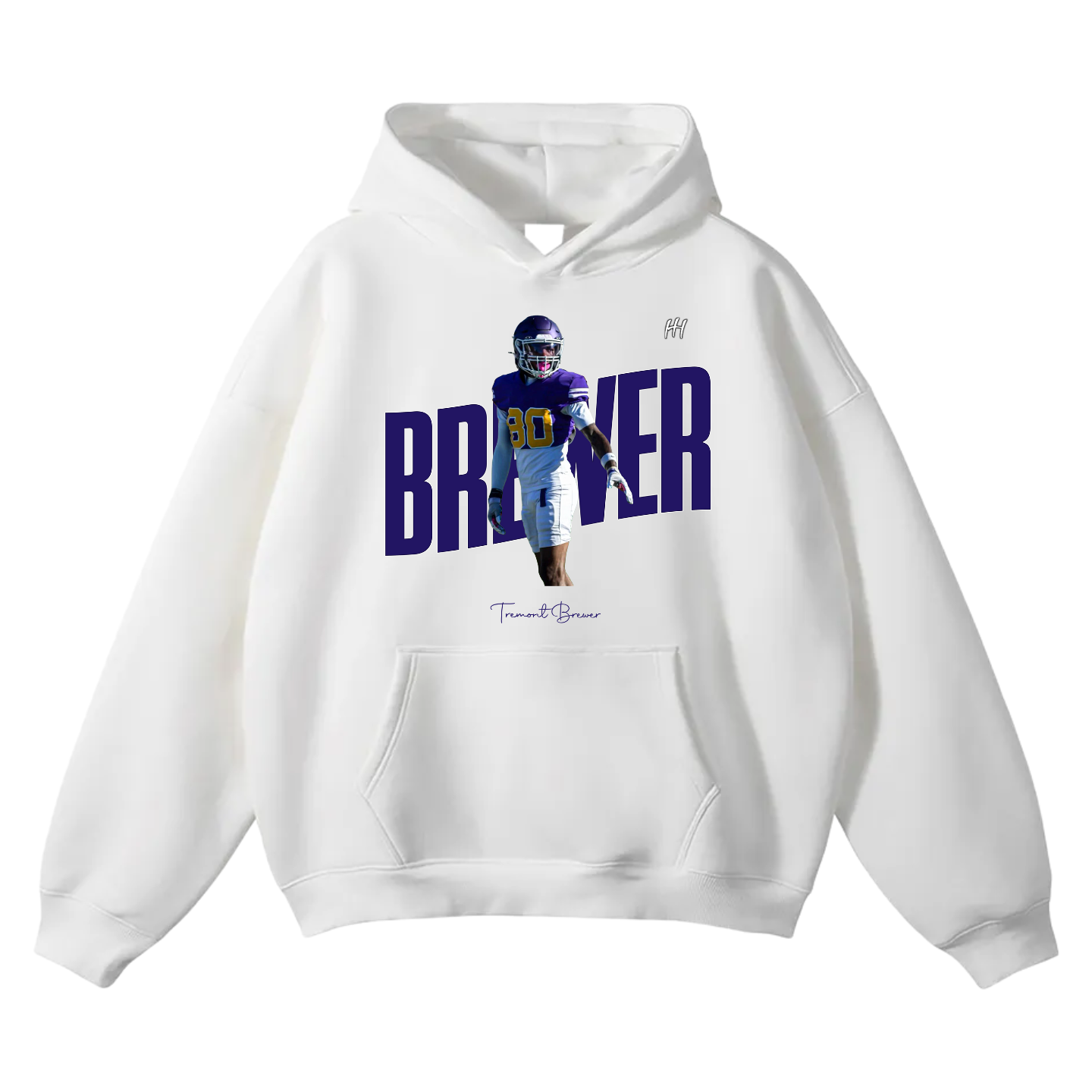 Tremont Brewer Oversize Fleeced Hoodie