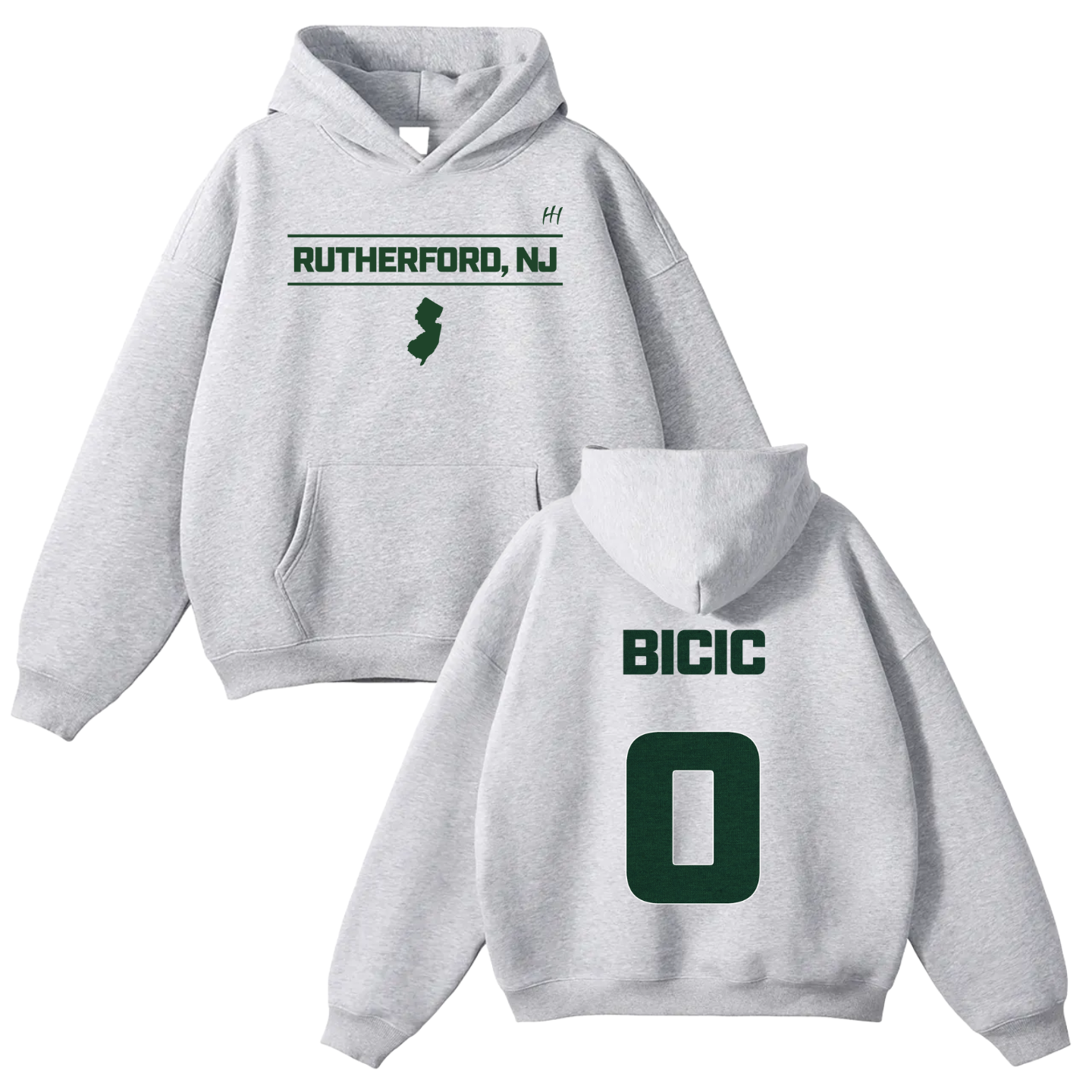 Tarik Bicic Oversize Fleeced Hoodie
