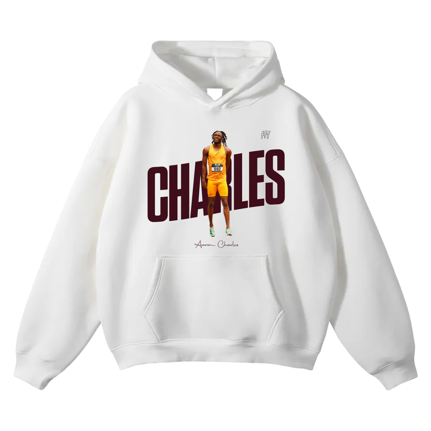 Aaron Charles Oversize Fleeced Hoodie