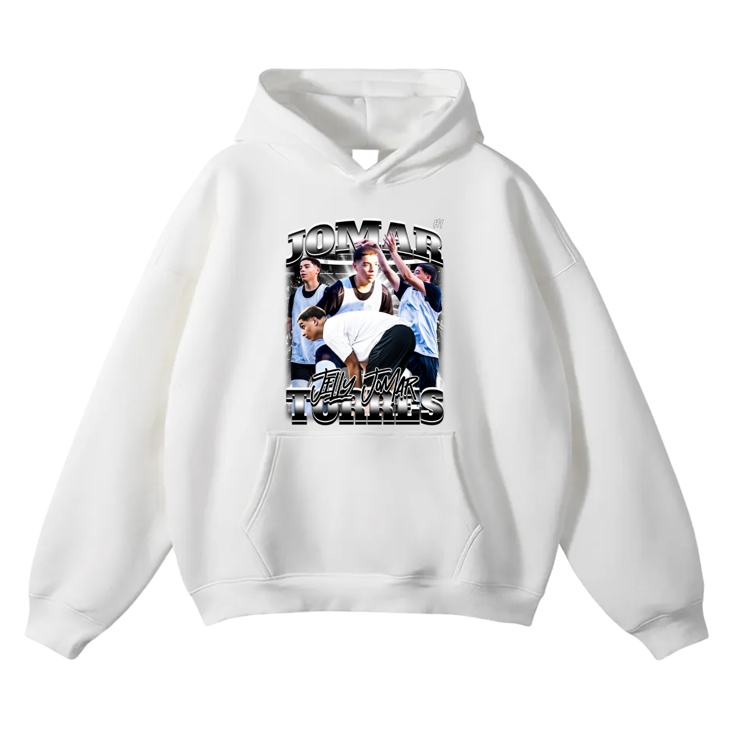 Jomar Torres Oversize Fleeced Hoodie