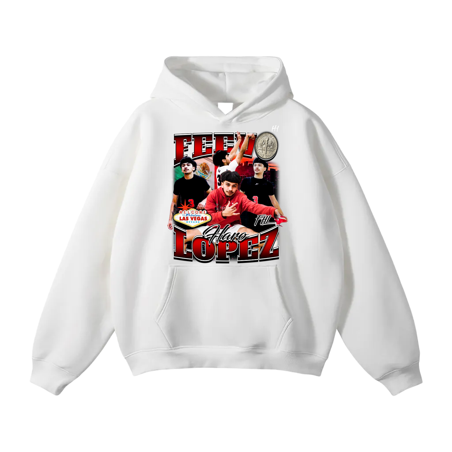 Feevo Haro Lopez Oversize Fleeced Hoodie