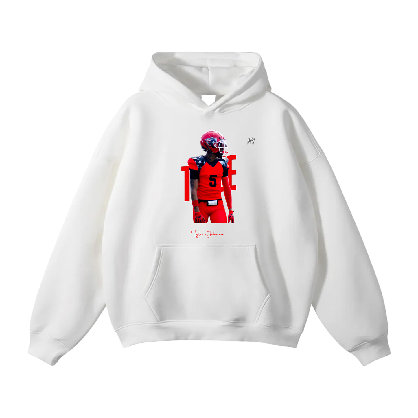 Tylee Johnson Oversize Fleeced Hoodie