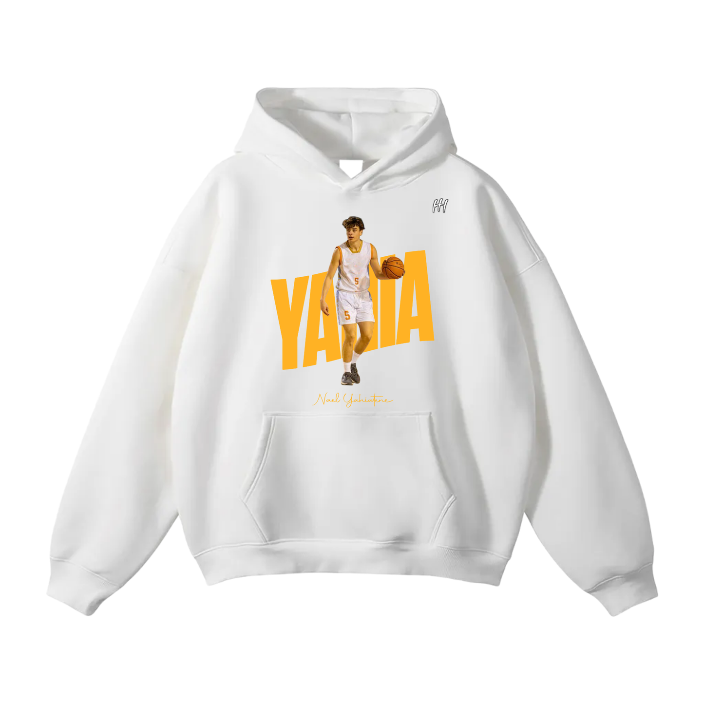 Nael Yahiatene Oversize Fleeced Hoodie