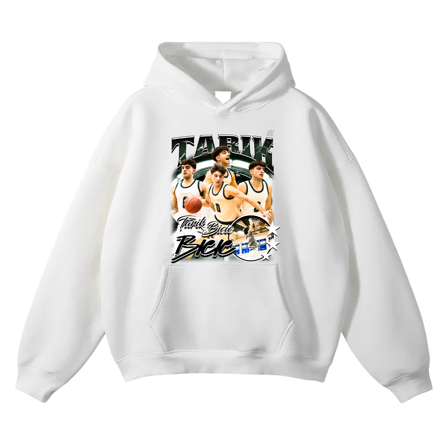 Tarik Bicic Oversize Fleeced Hoodie