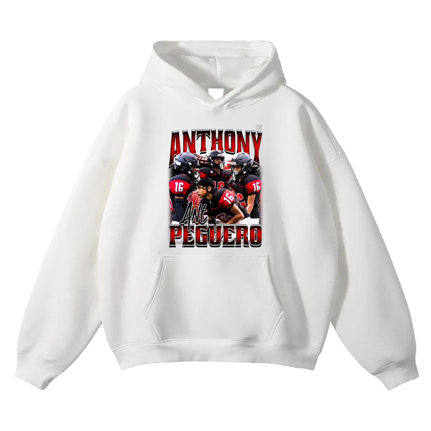 Anthony Peguero Oversize Fleeced Hoodie