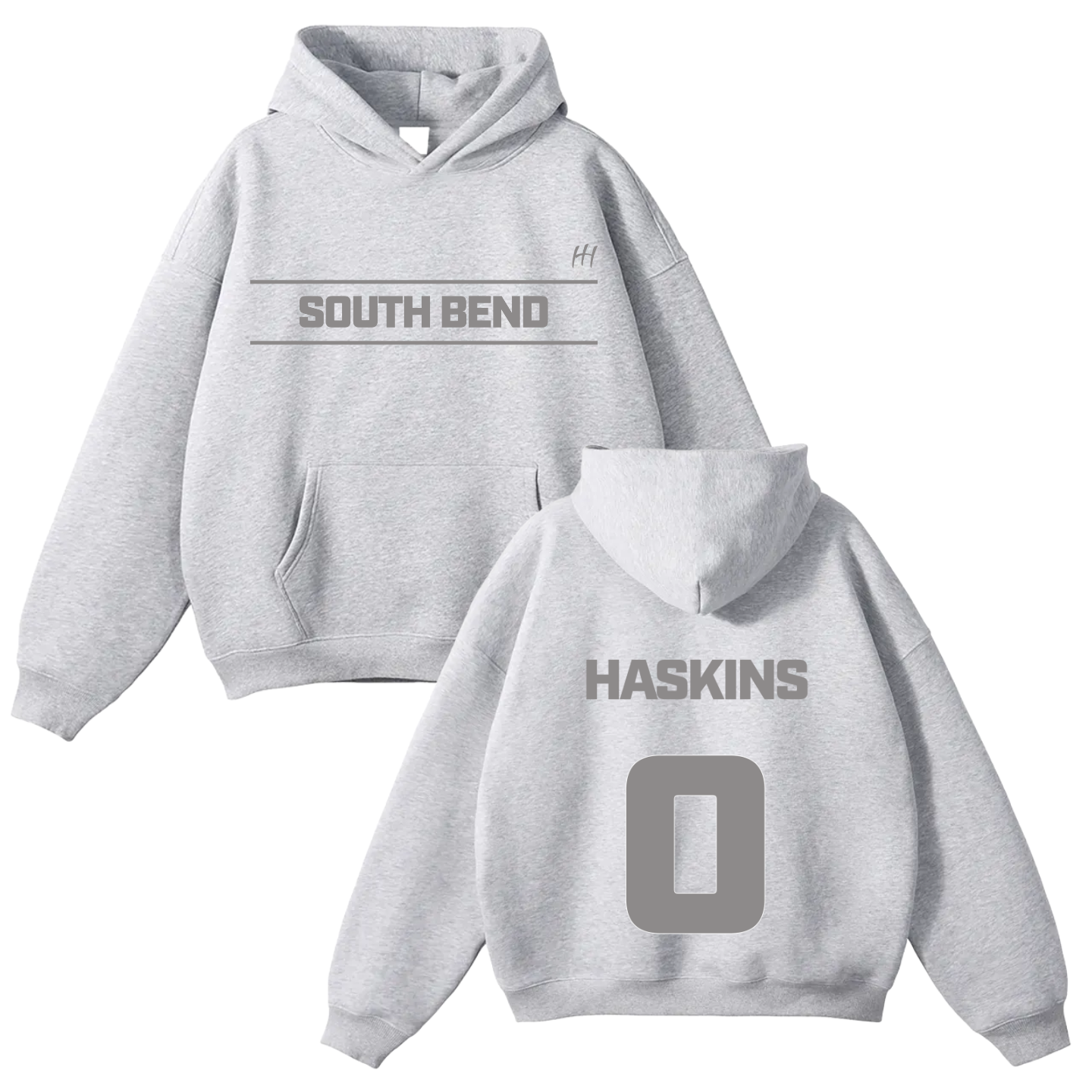 Dylin Haskins Oversize Fleeced Hoodie