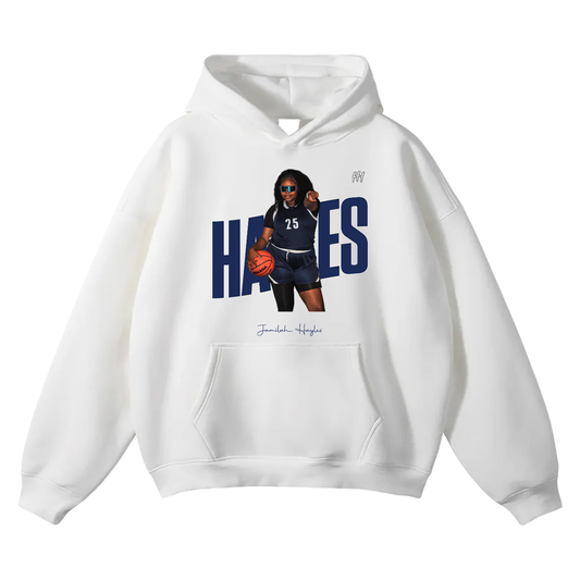Jamilah Hayles Oversize Fleeced Hoodie